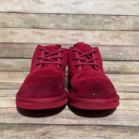 Ugg Red Suede Neumel Ankle Boots main image 6
